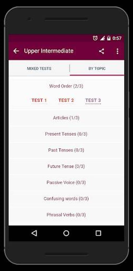 App English Grammar Test. 📝