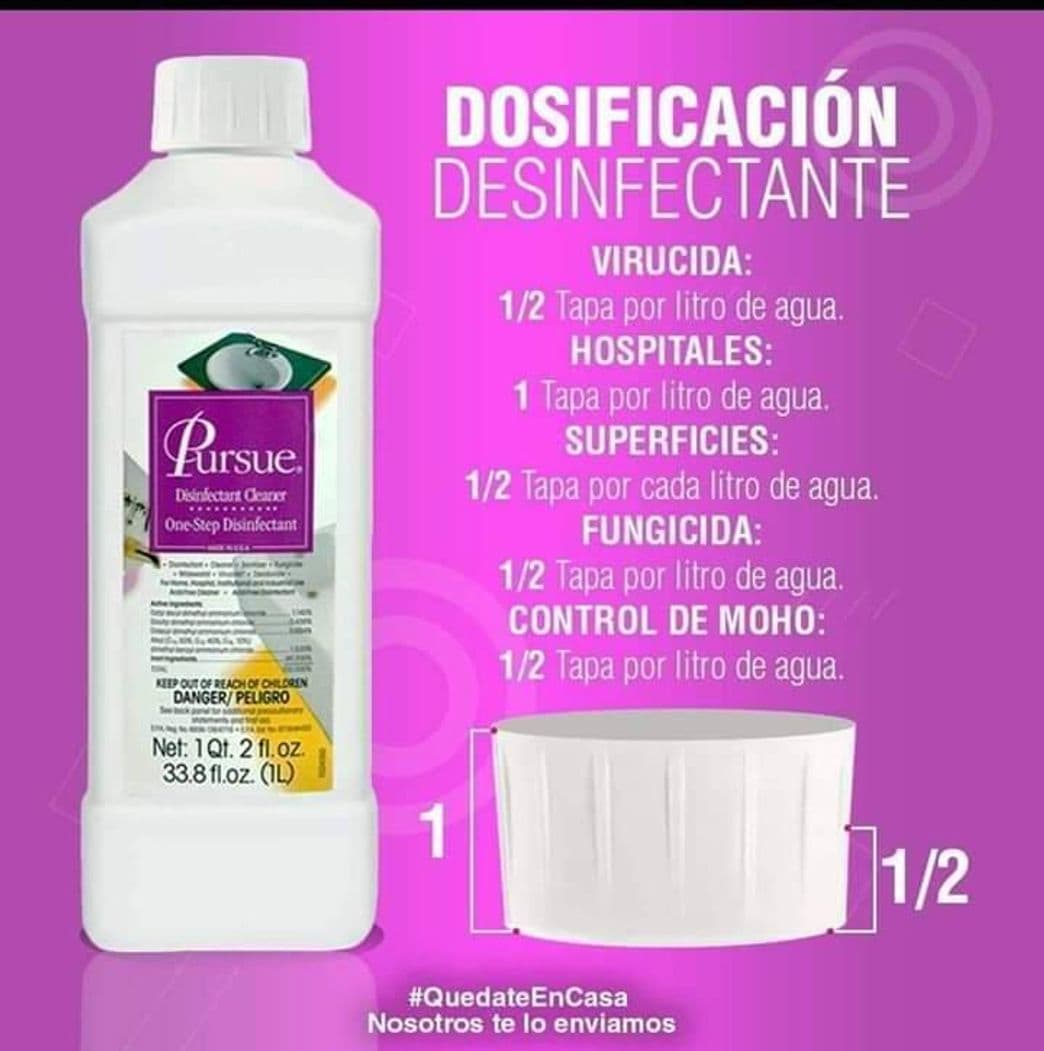 Producto Pursue Desinfectante 