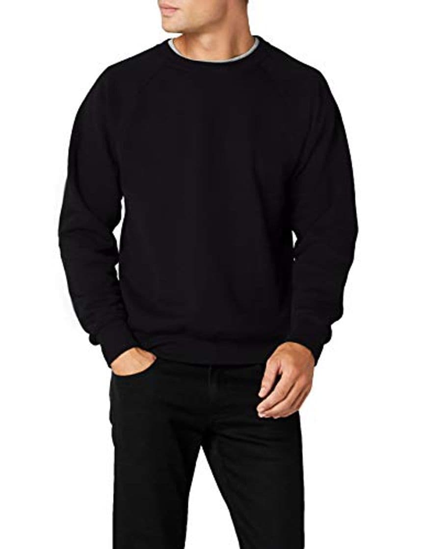 Fitness Fruit Of The Loom 62-216-0, Sudadera Para Hombre, Negro