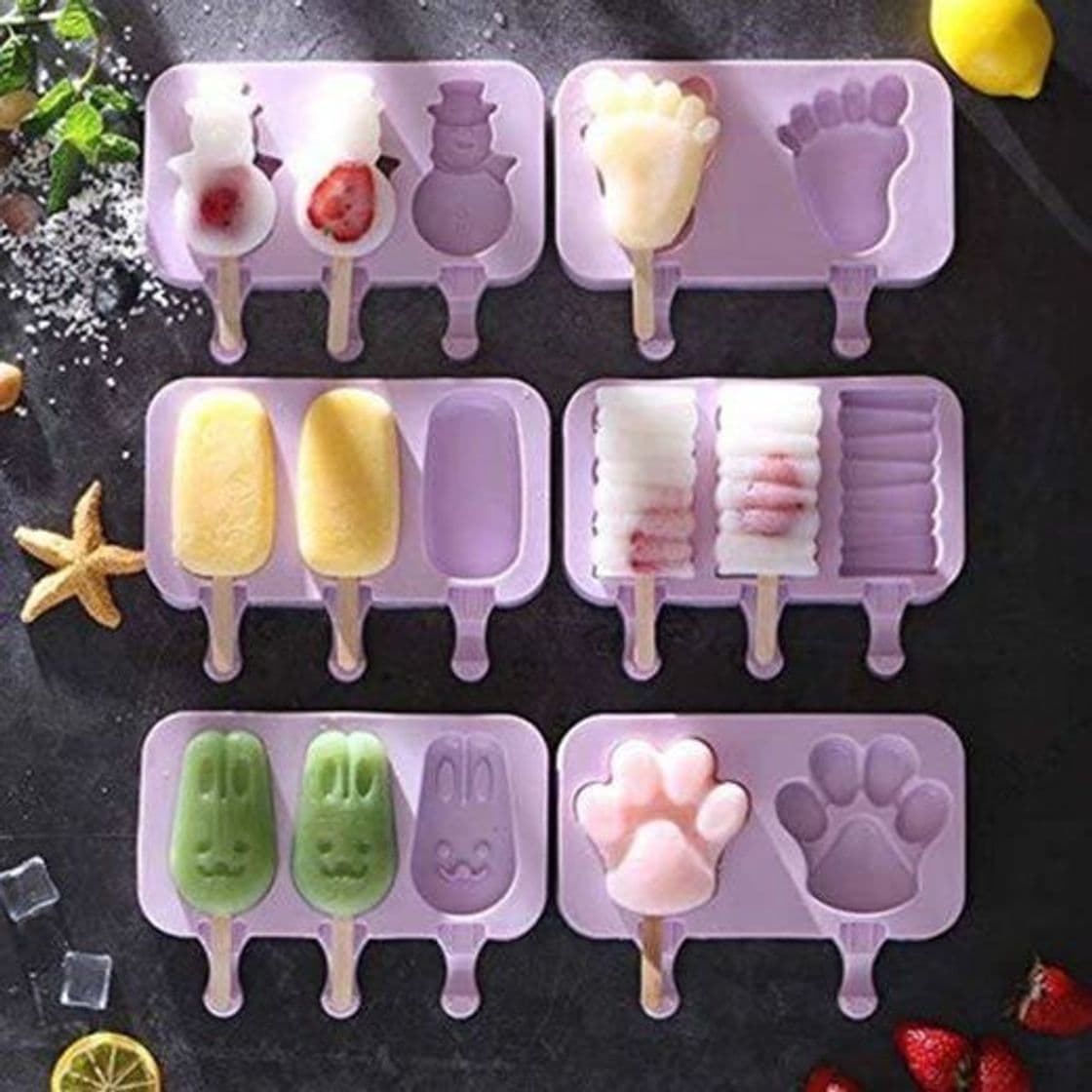 Producto MZY1188 Molde de Silicona para Helado