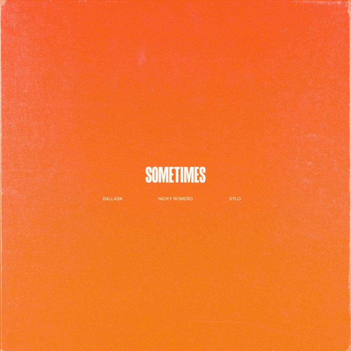 Canción Sometimes