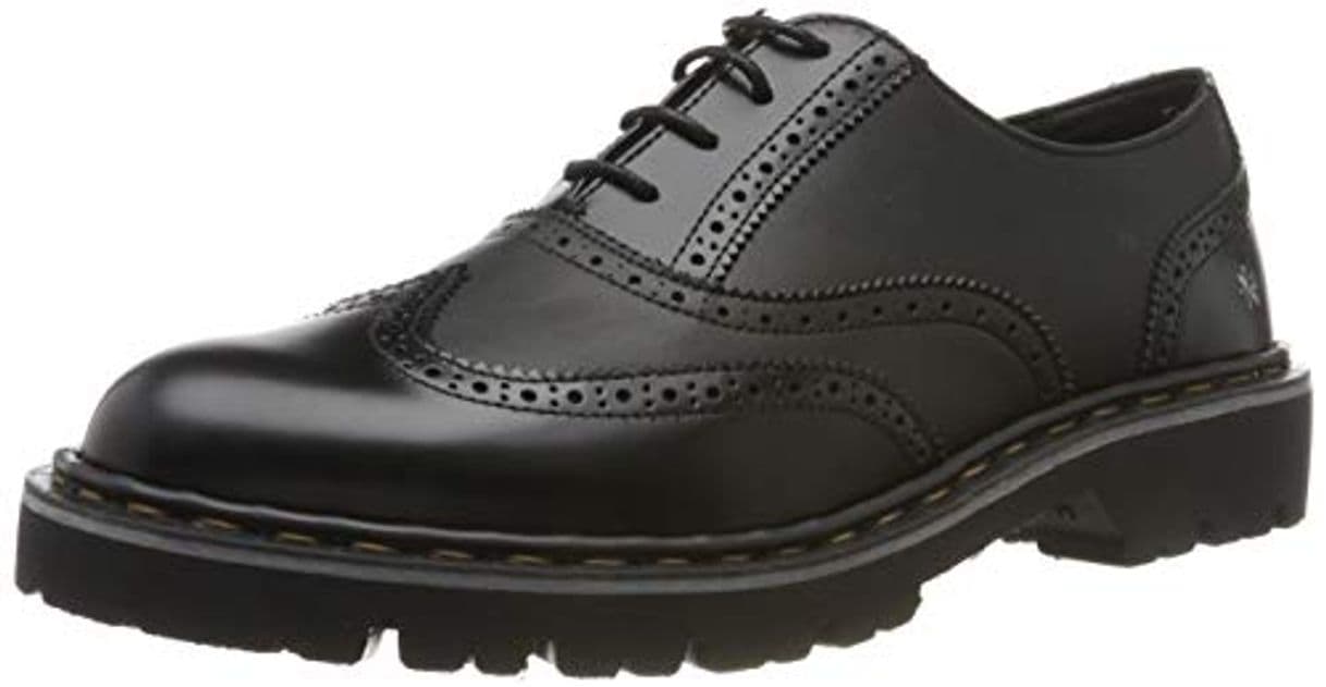 Moda Art Cambridge, Zapatos de Cordones Oxford para Mujer, Negro