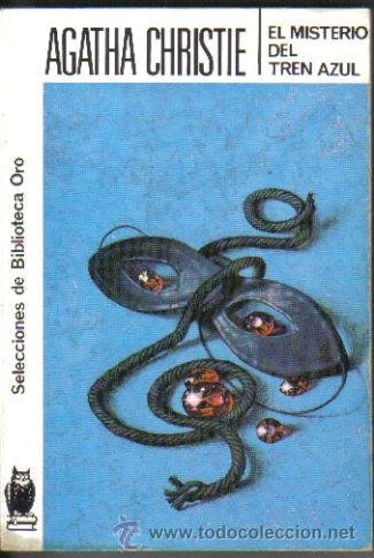 Libro EL MISTERIO DEL TREN AZUL Selecciones de biblioteca oro nº 37