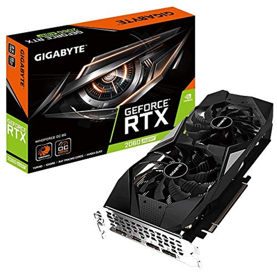 Electronic Gigabyte Nvidia RTX2060 Super Windforce OC 8G Fan GDDR6 DP/HDMI PCI Express