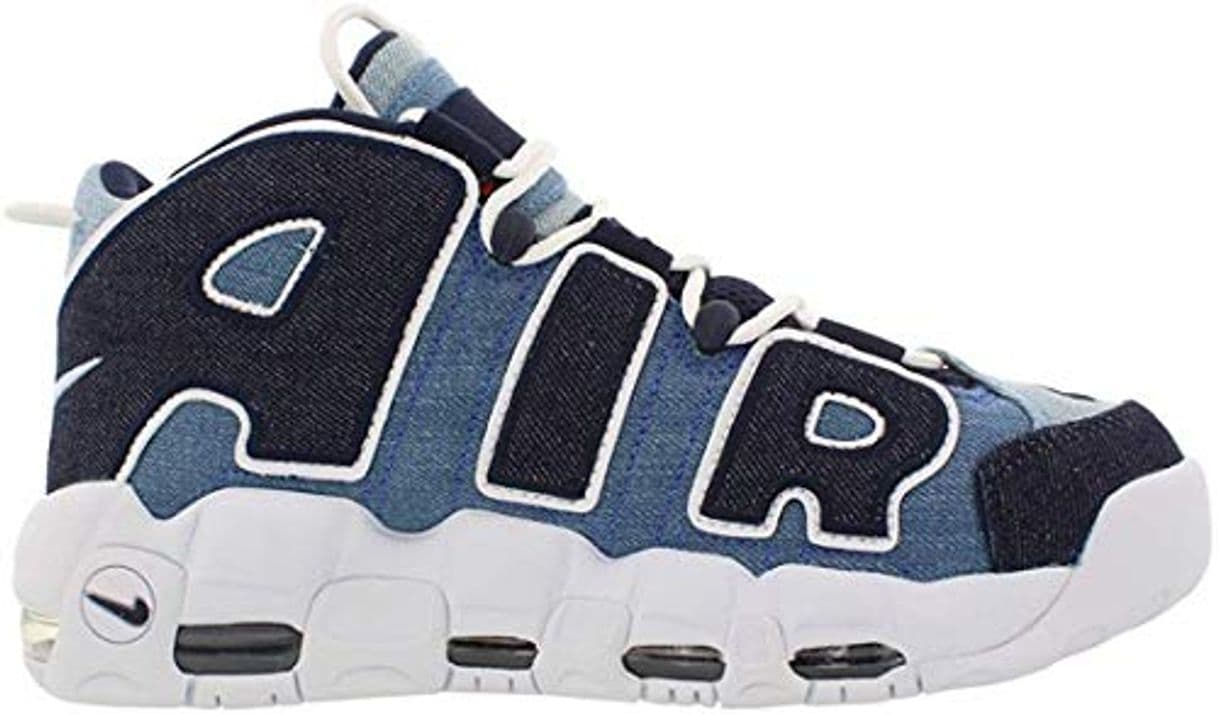 Moda Zapatillas de Hombre NIKE Air More Uptempo '96 en Tejido Jeans CJ6125