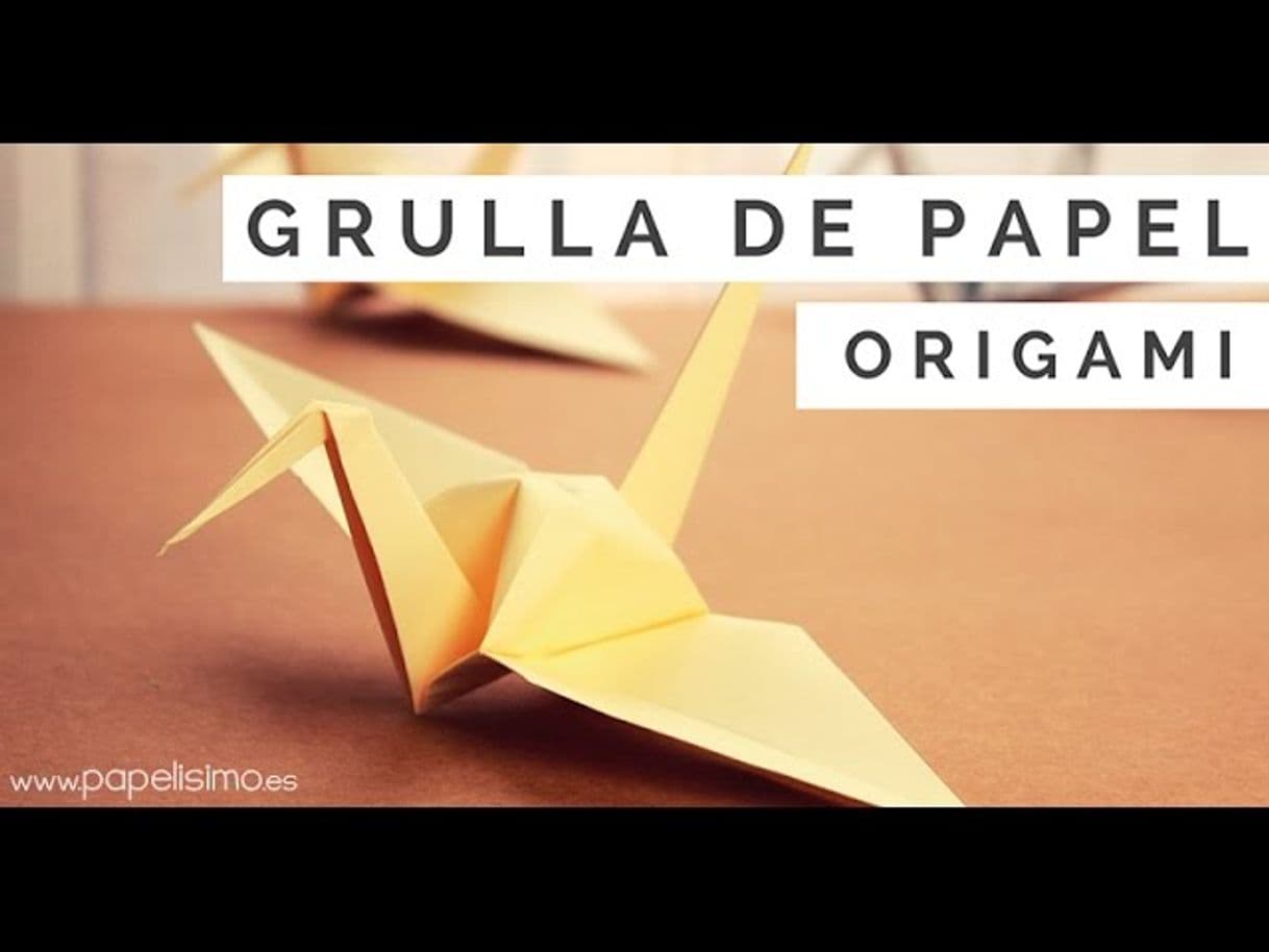 Fashion Como hacer una grulla de Origami