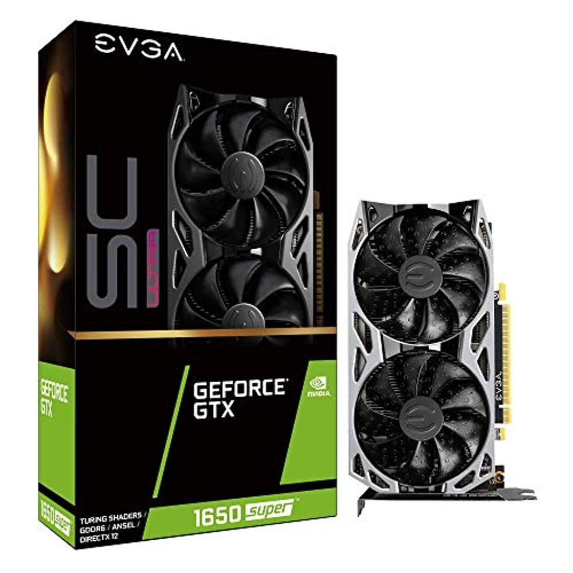 Place EVGA GeForce GTX 1650 Super SC Ultra Gaming