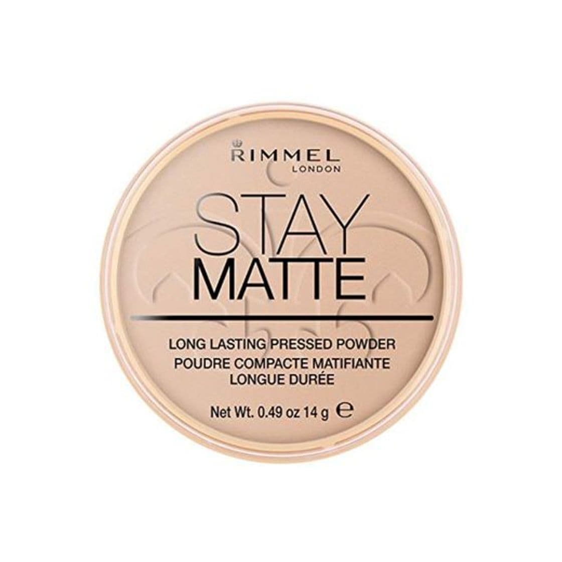 Producto Rimmel London Stay Matte Tono 005 Polvo Compacto Matificante con Minerales Naturales