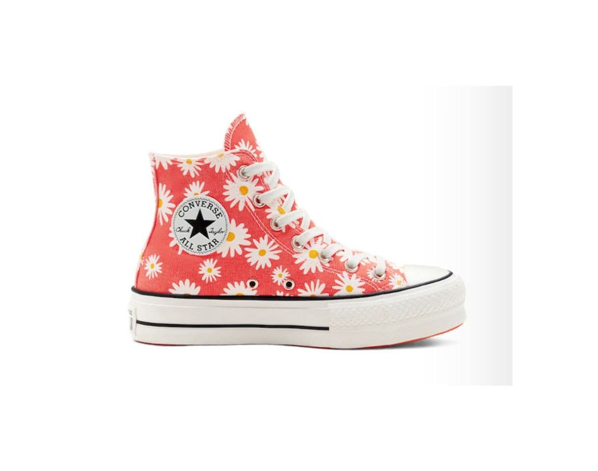 Producto Camp Daisies Platform Chuck Taylor All Star High Top para mujer