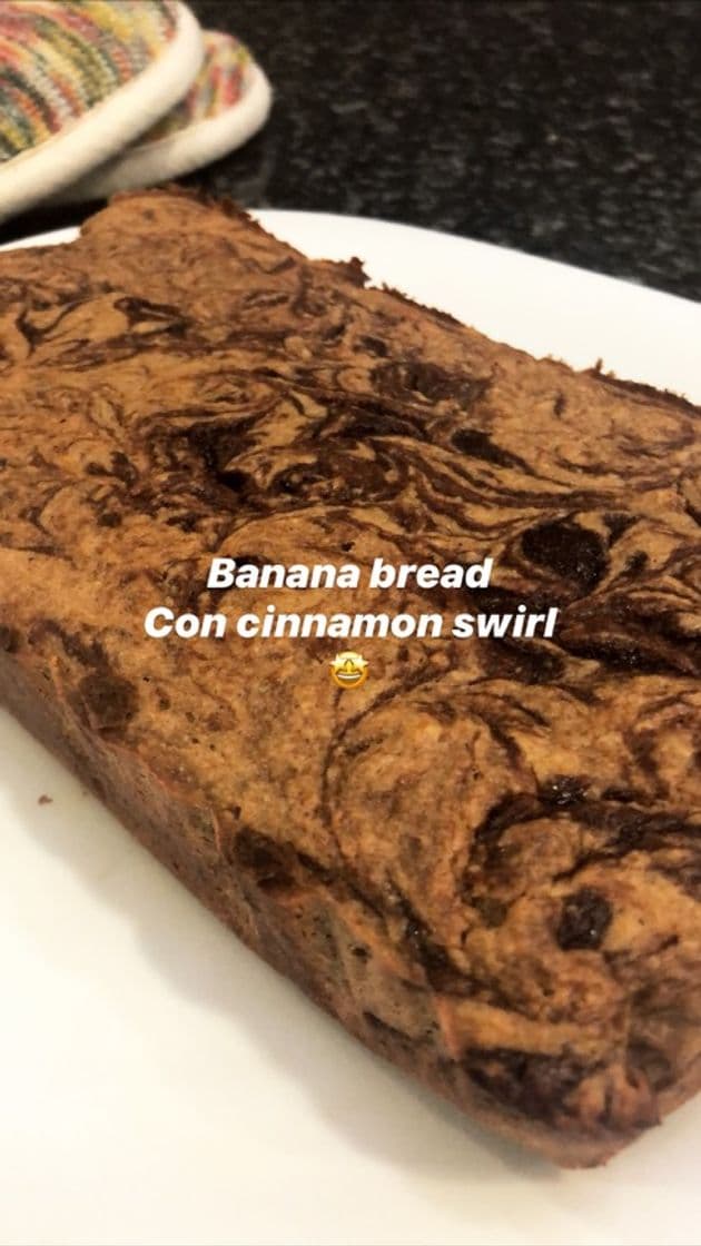 Fashion BANANA BREAD WITH CINAMMON SWIRL