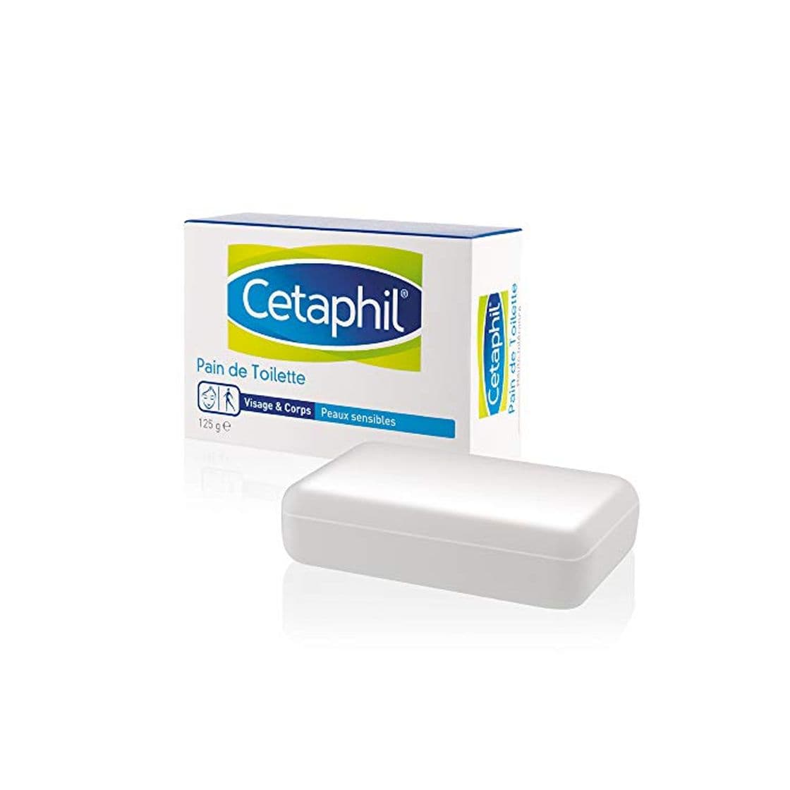 Product Cetaphil Pain de toilette - Jabón de alta tolerancia para pieles sensibles