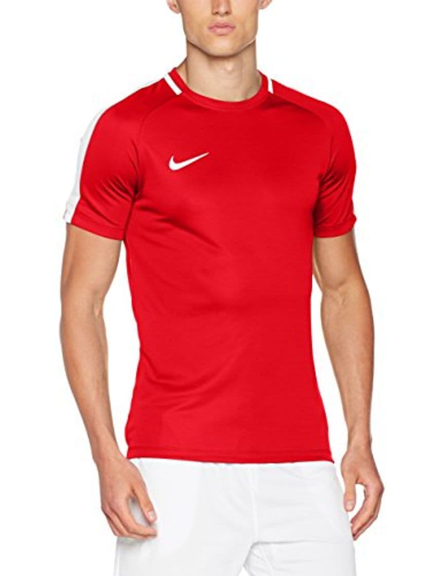 Moda Nike M Nk Dry Ss Acdmy, Camiseta para Hombre, Rojo