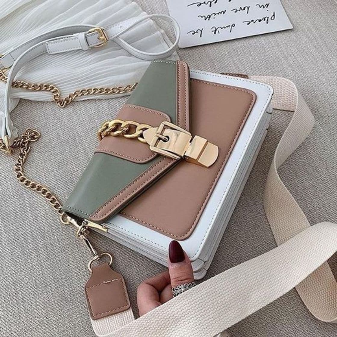 Fashion $46.99
Contrast color Leather Crossbody Bags For Women 2019 