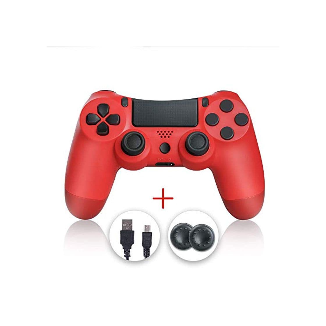 Electronic shineled Mando PS4, PS4 Controller, Controlador PS4, Mando Inalámbrico Gamepad Compatible con