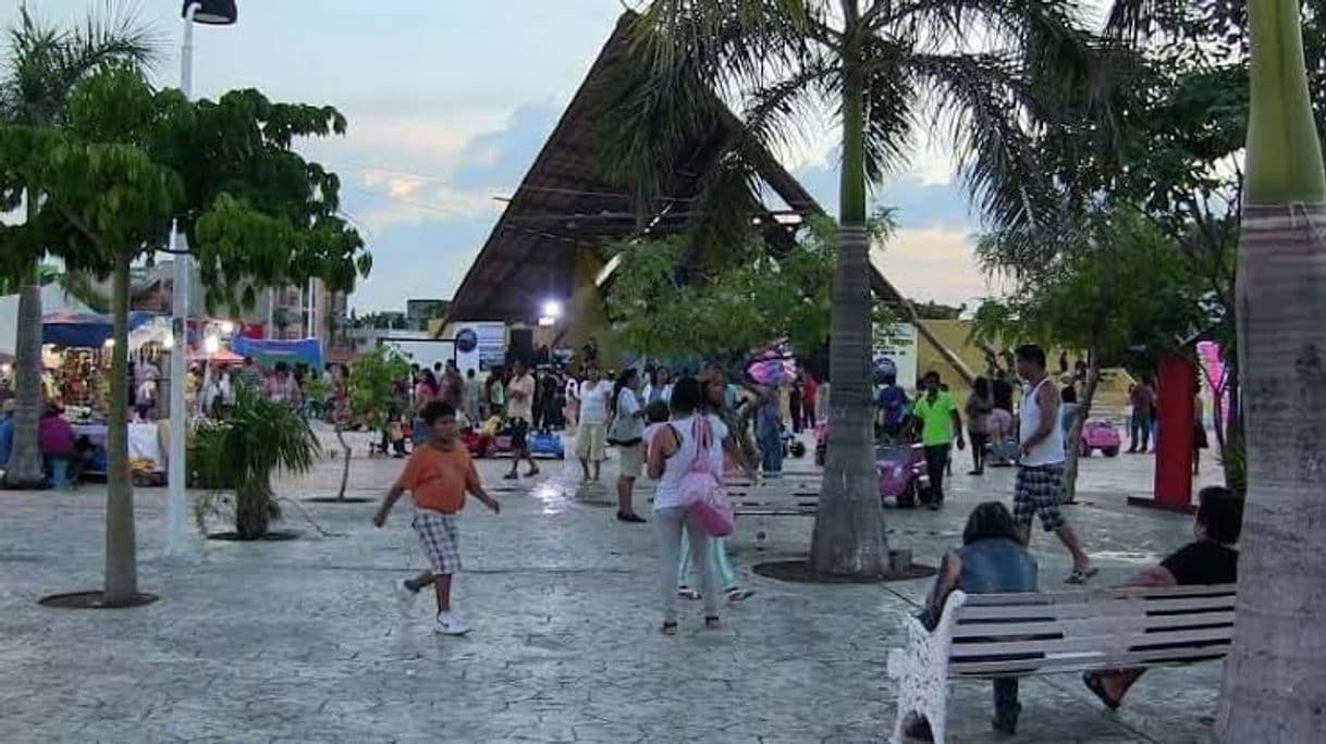 Place Parque de las Palapas, Cancún, México