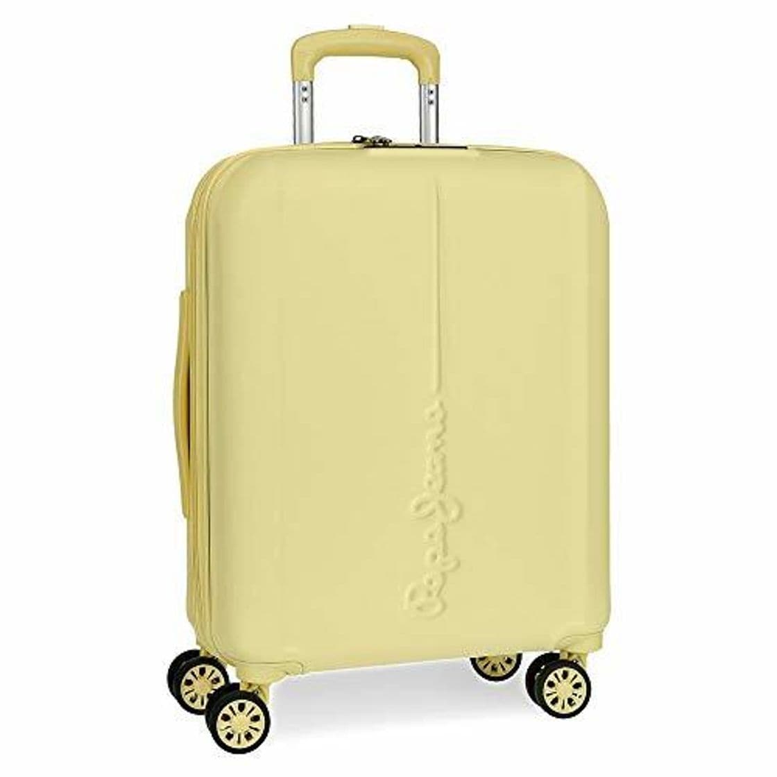 Producto Maleta de cabina Pepe Jeans Glasgow Amarillo rígida 55cm