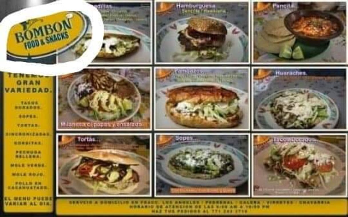 Restaurants Antojitos bombón