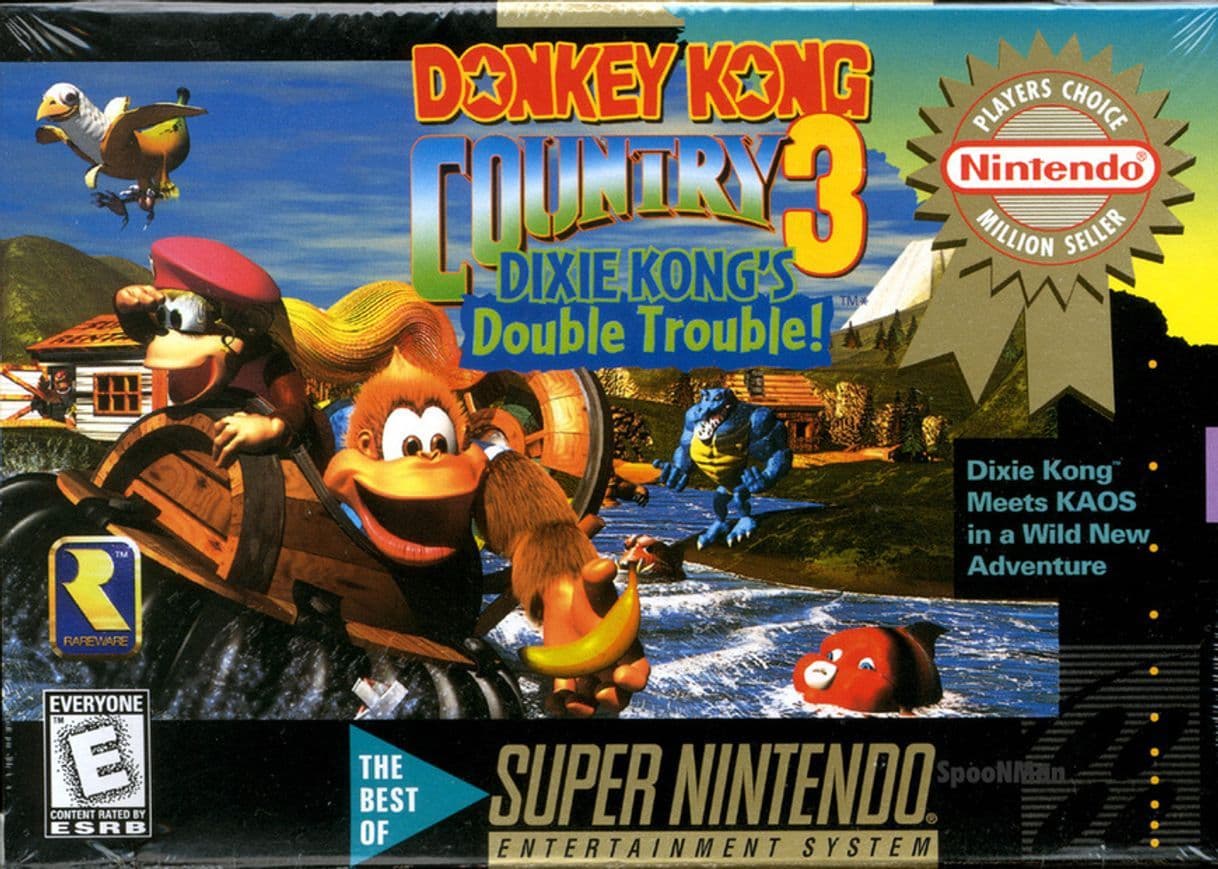 Videogames Donkey Kong Country 3: Dixie Kong's Double Trouble!