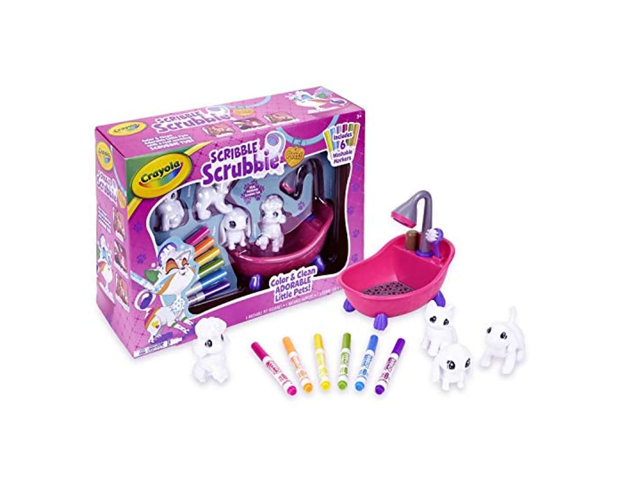 Producto Crayola-CC040050 Mascotas Flocadas, Multicolor, única