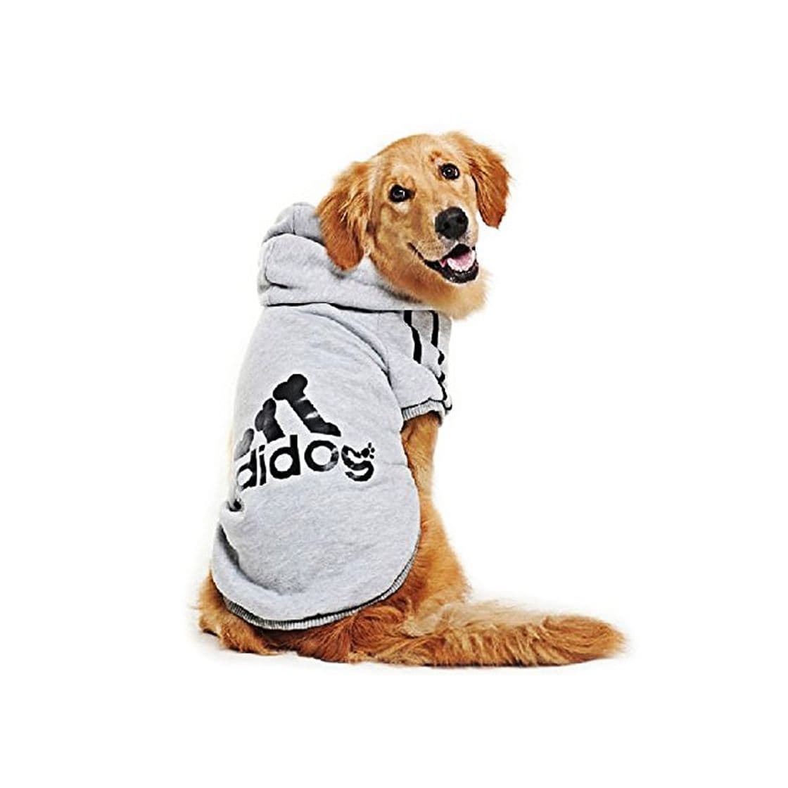 Moda DULEE Adidog - Sudadera con Capucha para Perro