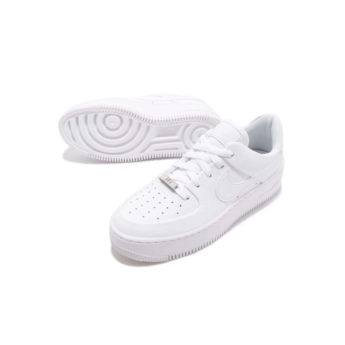 Fashion Nike W AF1 Sage Low, Zapatillas de Deporte para Mujer, Blanco