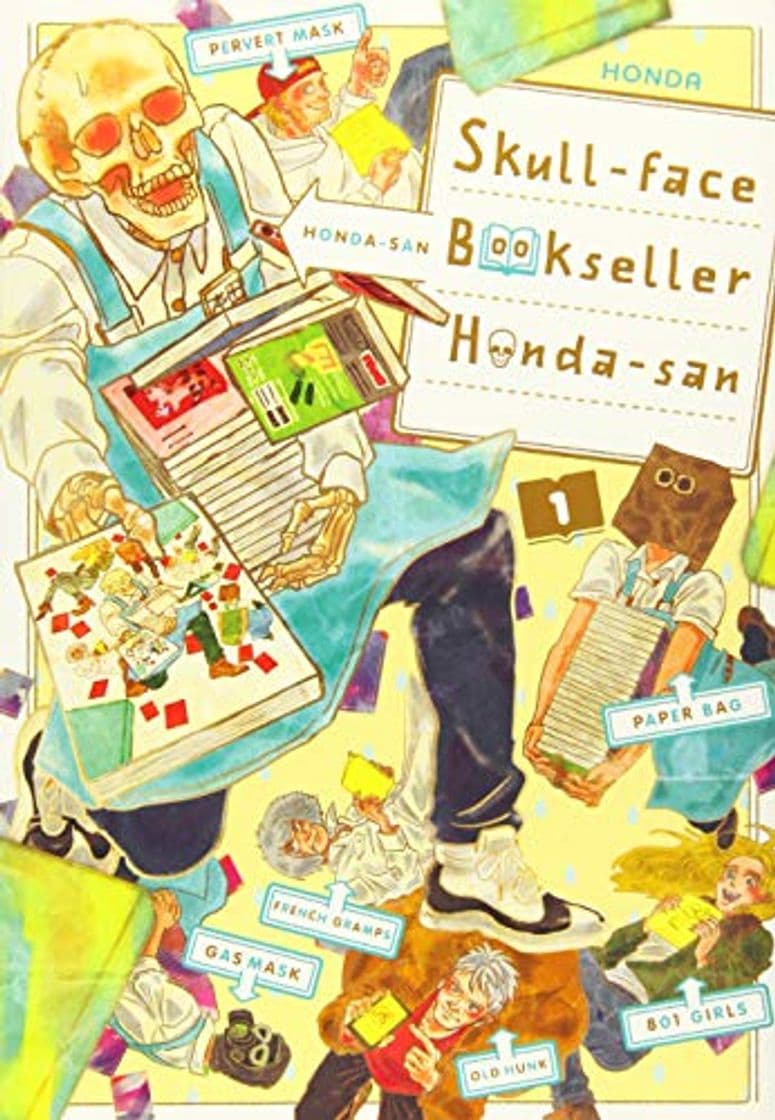 Book Skull-face Bookseller Honda-san, Vol