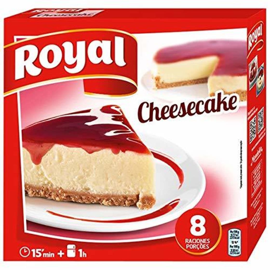 Producto Postre Pastel de Queso Royal 325gr