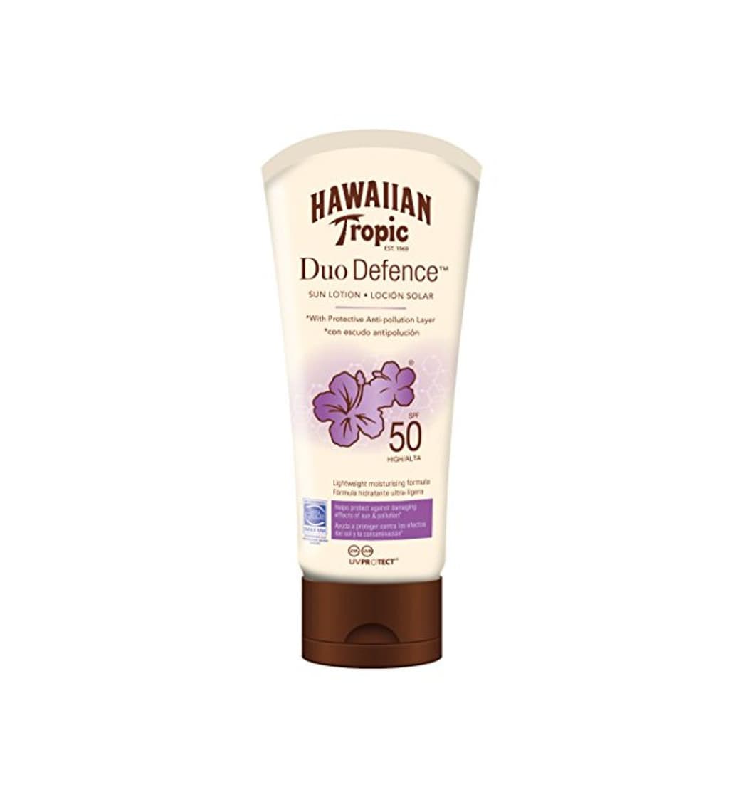 Belleza Hawaiian Tropic Duo Defence - Loción Protectora de los Efectos Dañinos del