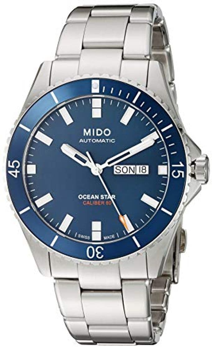 Moda Mido Reloj Analógico para Hombre de Automático con Correa en Acero Inoxidable M0264301104100