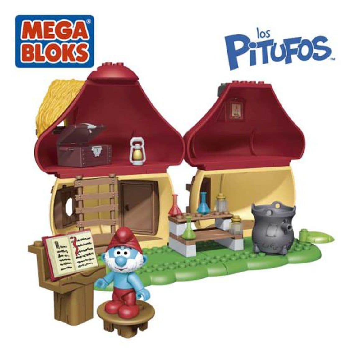 Product Mega block casa de papá pitufo