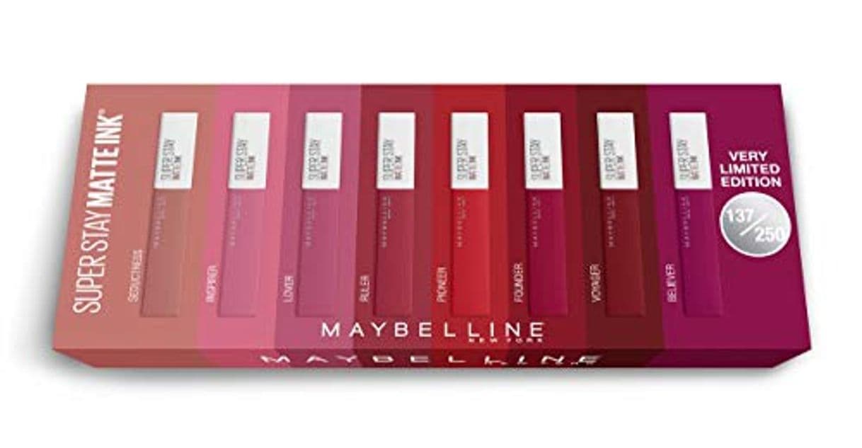 Product Maybelline New York Cofre Edición Limitada 8 Pintalabios SuperStay Matte Ink