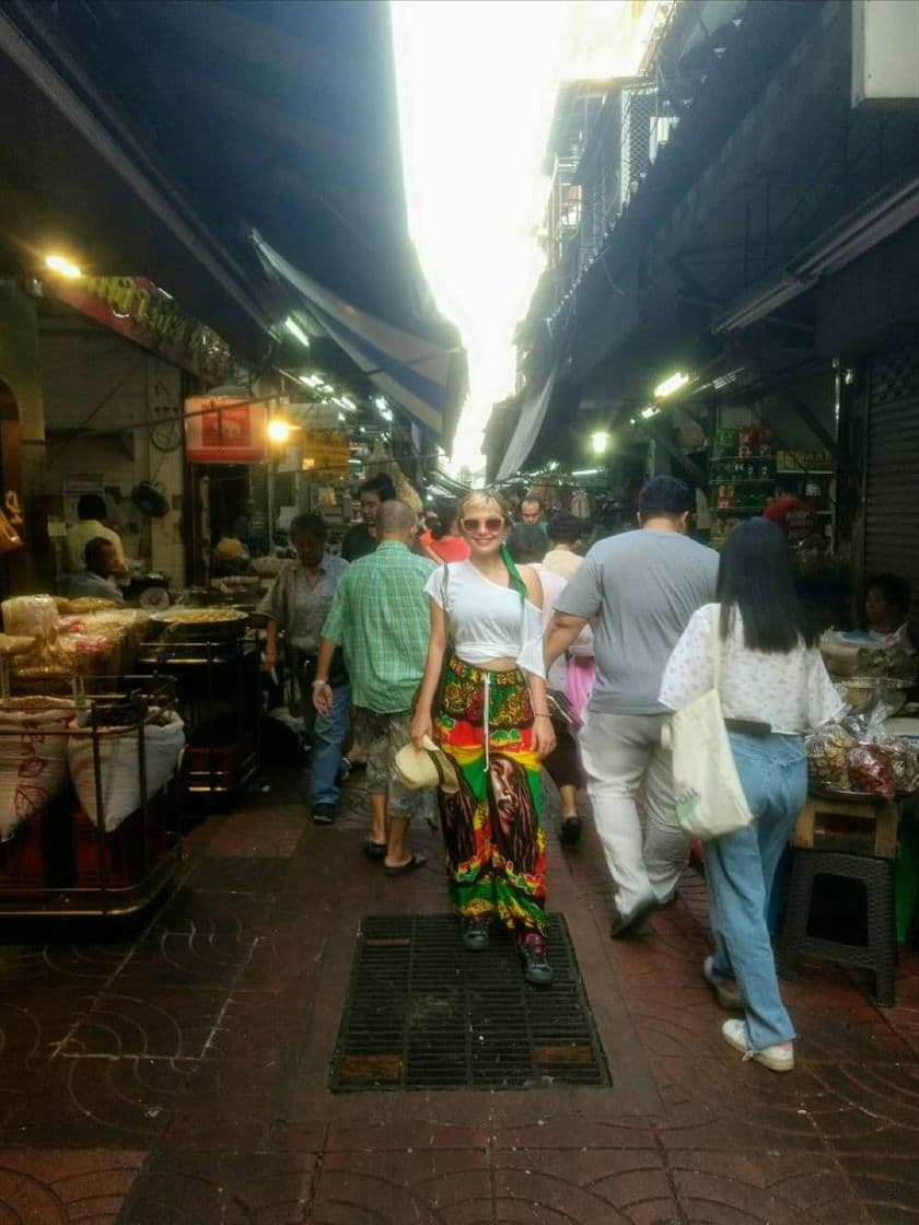 Moda Mercado de las Flores, Bangkok, Tailandia. 