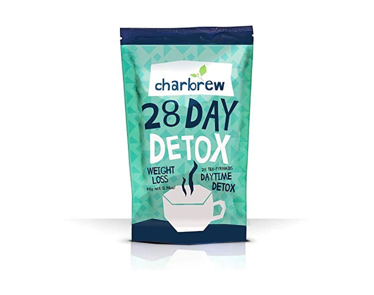 Producto Té Detox Para el Día de Charbrew Té para Bajar de Peso