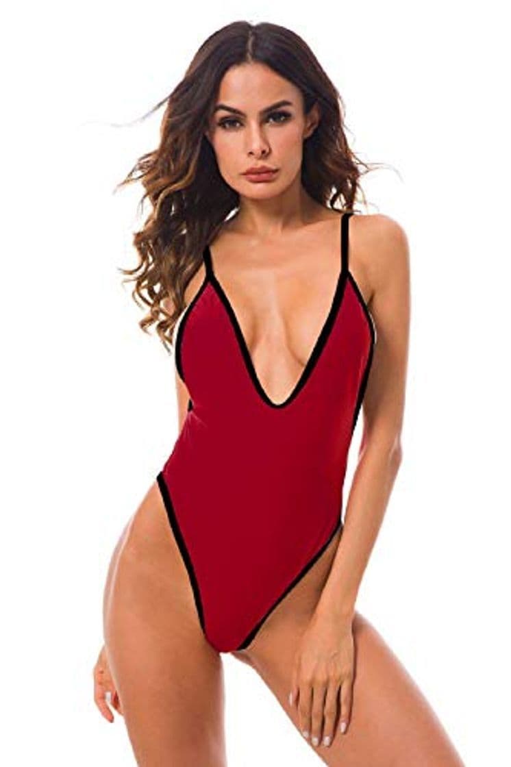 Product Voqeen Bikini Mujer 2019 Monokini Bikini Mujer Sexy Trajes de Baño Trajes