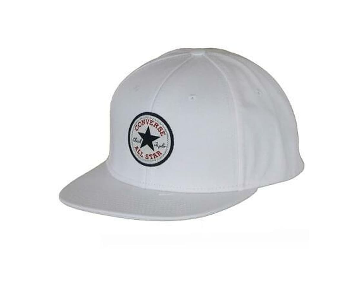 Product Converse Flat Peak Snapback Baseball Cap ~ Core White