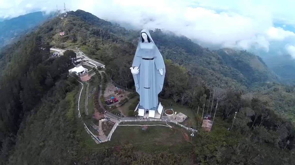 Lugar Monumento a la Virgen de La Paz