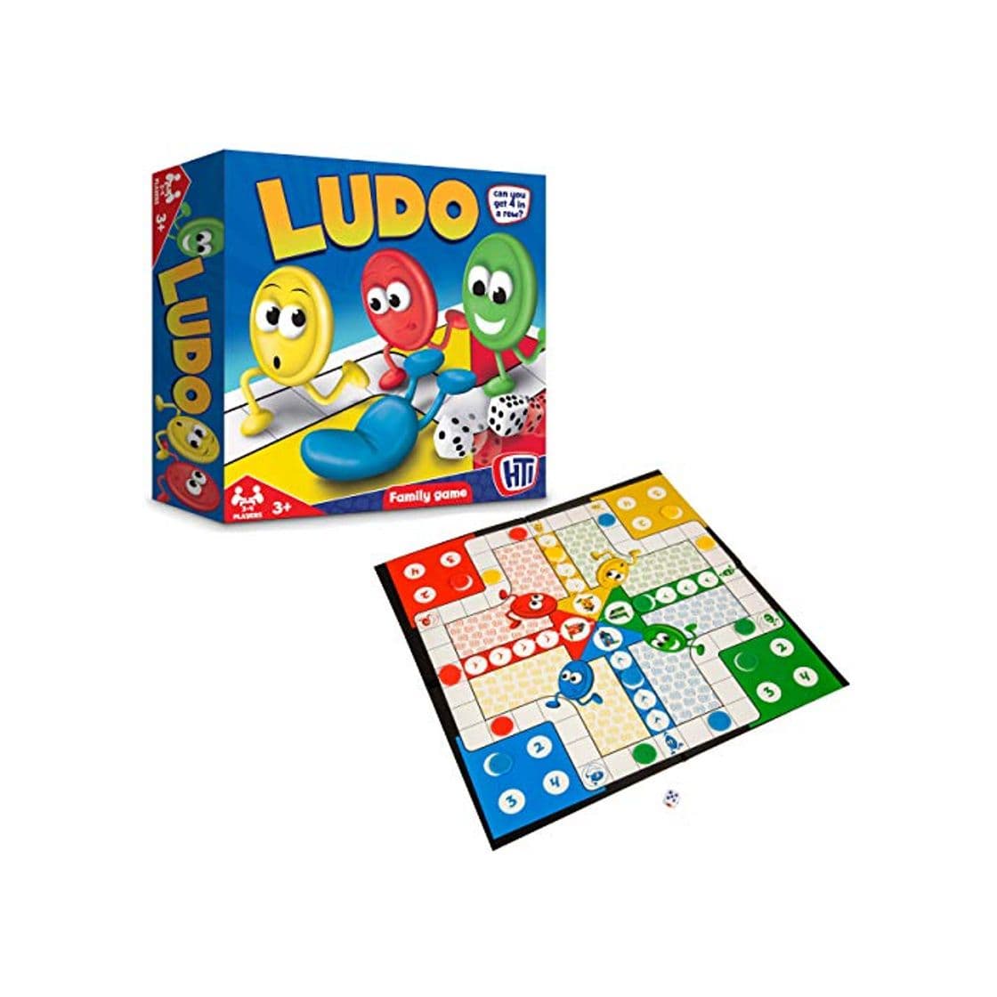 Producto HTI - Juego de Tablero, de 2 a 4 Jugadores