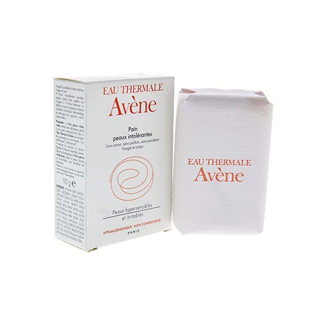 Producto Avene Soap Cleansing Bar Intolerant Skin 100gr