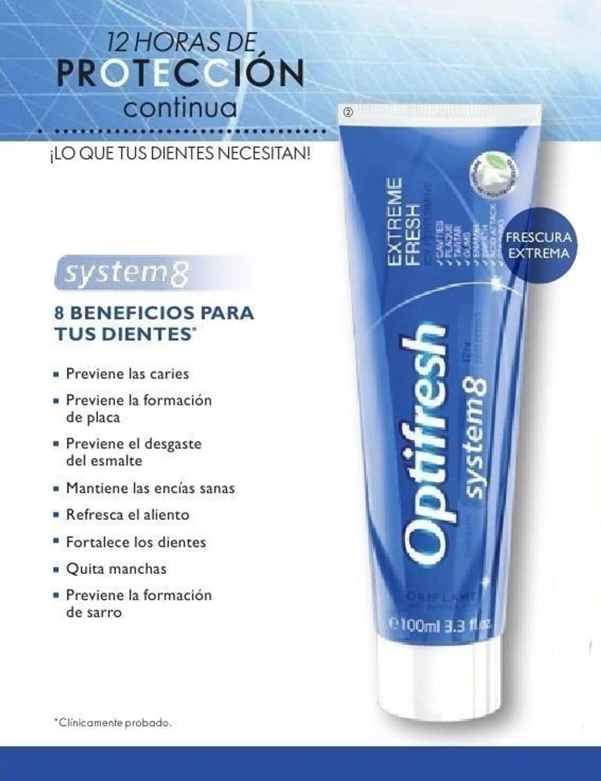 Moda Pasta de dientes Oriflame