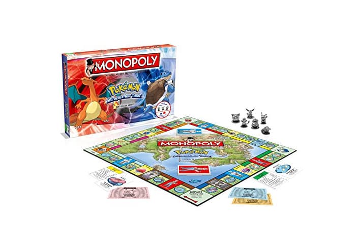 Producto Winning Moves - Juego de Mesa Monopoly, Tema Pokemon, 2 a 4