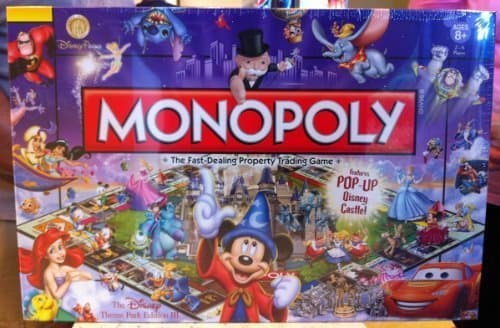 Producto Disney Theme Park Edition Monopoly Game Castle NEW by Disney