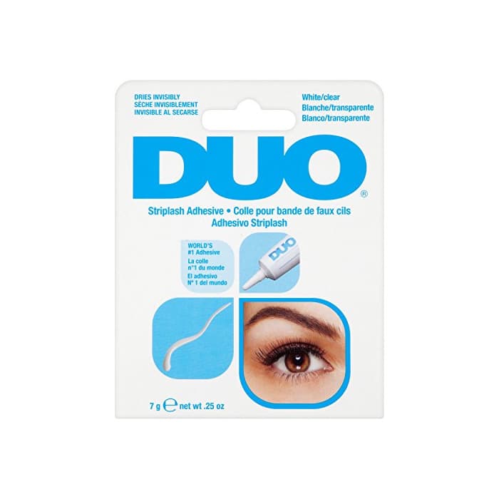 Beauty White/Clear DUO Eyelash Adhesive Waterproof Glue 7g .25oz