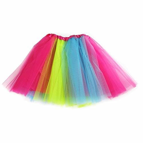 Producto Ksnrang Tutu Falda de Mujer Falda de Tul 50's Short Ballet 3