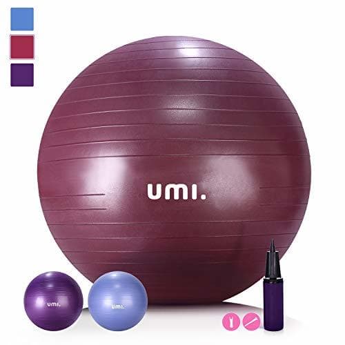 Producto Umi. by Amazon - Pelota de Ejercicio Gym Ball para fitness