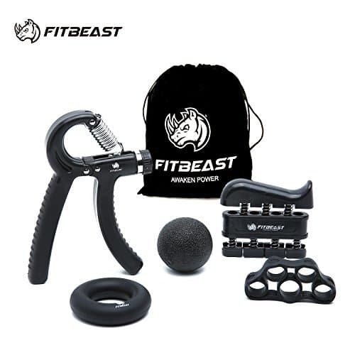 Fitness Fortalecedor de agarre de mano Kit de entrenamiento de agarre de antebrazo