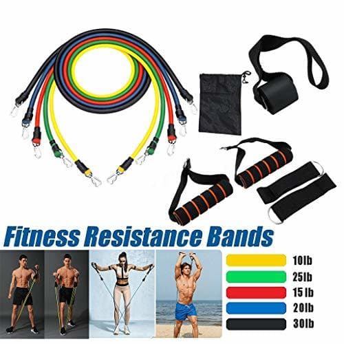 Producto Sisit Goma Elastica Fitness,Cintas Elasticas Musculacion,Gomas Elasticas Fitness,Cuerda Elástica de Ejercicio,Bandas de