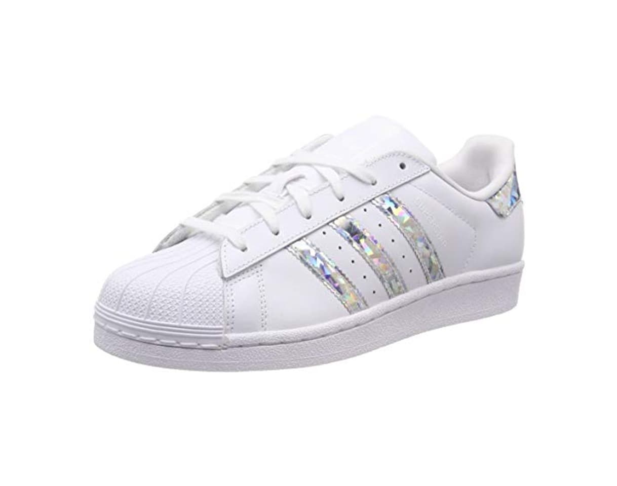 Moda adidas Superstar J Zapatillas de Gimnasia Unisex Niños, Blanco