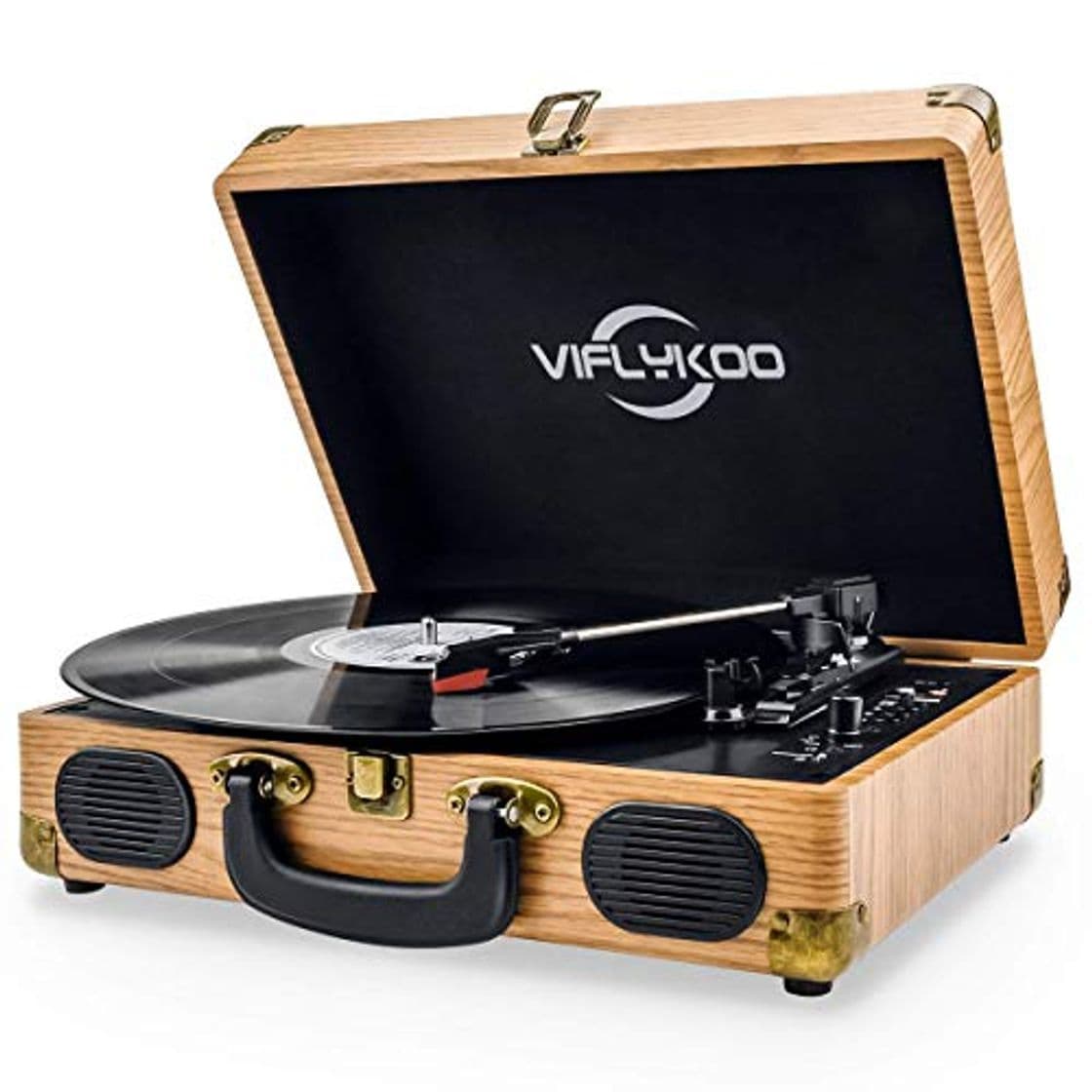 Electrónica Viflykoo Tocadiscos de Vinilo