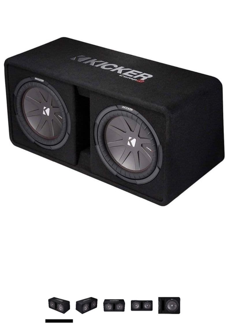 Moda Kicker Dual CompR 12" 2000W 2-Ohm High-Performance Loaded Su