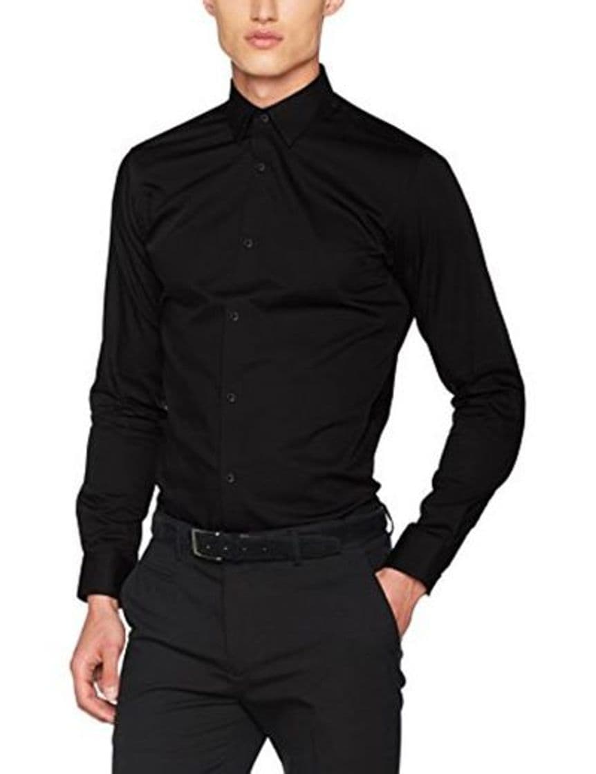 Producto Jack & Jones Jprnon Iron Shirt L/s Noos Camisa, Negro